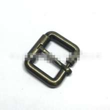 Luggage and handbag hardware accessories Zinc alloy pin buckle Square pin buckle Rolling syringe adjustment buckle