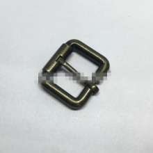 Luggage and handbag hardware accessories Zinc alloy pin buckle Square pin buckle Rolling syringe adjustment buckle