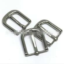 Manufacturers supply luggage hardware leather accessories shoulder strap die-cast zinc alloy pin buckle 6-minute pin buckle Horseshoe buckle