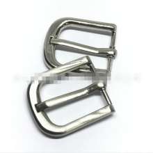 Manufacturers supply luggage hardware leather accessories shoulder strap die-cast zinc alloy pin buckle 6-minute pin buckle Horseshoe buckle