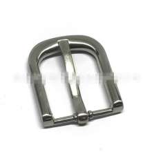 Manufacturers supply luggage hardware leather accessories shoulder strap die-cast zinc alloy pin buckle 6-minute pin buckle Horseshoe buckle