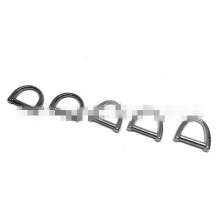 Metal 3 points D-shaped buckle, handbags, luggage, hardware decoration accessories, 10mmD-shaped semicircular D-shaped buckle