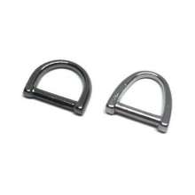 Metal 3 points D-shaped buckle, handbags, luggage, hardware decoration accessories, 10mmD-shaped semicircular D-shaped buckle
