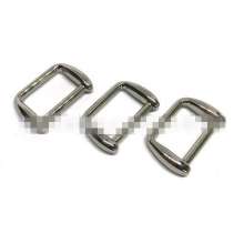 Factory direct supply handbag D-ring D buckle no round line D-shaped buckle luggage bag semi-circle ring 6 points die-cast zinc alloy D ring