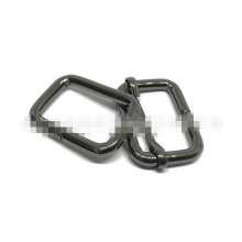 Manufacturers supply luggage and handbag hardware accessories, wire buckle, pull core buckle, hang plated square buckle, custom Japanese word buckle