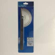 Angle ruler for hand angle ruler 180 degree steel angle simple protractor double arm protractor