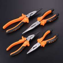 Yasaiqi industrial-grade needle-nose pliers. Multifunctional 6 inch 8 inch pointed electrician's pliers, labor-saving household pointed tip. Wire pliers