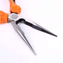 Yasaiqi industrial-grade needle-nose pliers. Multifunctional 6 inch 8 inch pointed electrician's pliers, labor-saving household pointed tip. Wire pliers
