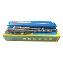 Carbide electric hammer drill bit manufacturer concrete wall punching hole round shank square shank four-hole impact electric hammer drill bit