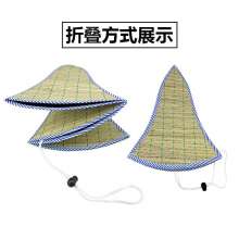 折叠草帽 海南大檐帽夏天遮阳防晒钓鱼草帽农民草帽太阳帽 草帽