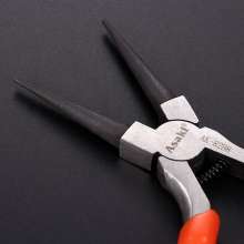 Yasaiqi round nose pliers beaded DIY handmade pliers 5 inch mini multi-function jewelry winding hardware tools. Needle nose pliers 8298