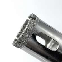 Glass hole saw factory direct multi-specification 6mm-120mm emery glass ceramic tile hole plating drill bit