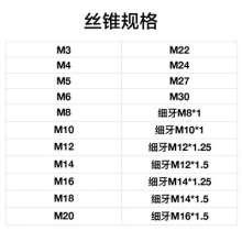 厂家直销手用丝锥m3m8m14m20标准牙细牙挤压直槽手用丝攻丝锥
