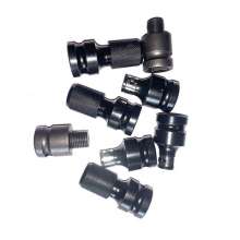 Electric wrench adapter Hexagonal telescopic spring sleeve Anti-tape screw drill chuck bit Rhinestone adapter