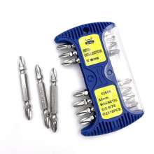 High-strength magnetic wind bit S2PH2 alloy steel double bit screwdriver electric cross bit