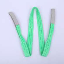 10T lifting belt with rope double buckle flat industrial lifting belt 10t ton synthetic fiber sling