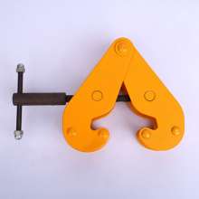 Factory direct sales YC type I-steel clamps, lifting rail clamps, steel plate lifting clamps, vertical hanging steel plate clamps