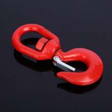 Rotating hook butterfly buckle lifting spreader large opening steel pipe hook rotating cargo claw hook butterfly buckle ring