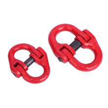 Butterfly buckle double ring buckle Multi specifications can be customized lifting chain connector connecting ring lifting double ring buckle