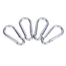 Safety buckle rigging connection ring spring buckle insurance hook carabiner spring hook with mother band spring buckle dog chain buckle