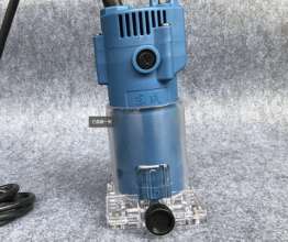 Dongcheng trimming machine. M1P-FF02/03/04-6 woodworking small gong machine slotting electromechanical wood milling engraving machine genuine. Engraving machine