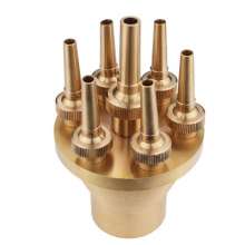 Center straight up sprinkler All copper stainless steel waterscape sprinkler fountain sprinkler landscape landscaping square landscaping fountain
