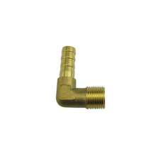 Zhongshuai 1/8"(1 point) male elbow pagoda elbow pagoda nozzle green head all copper pipe joint