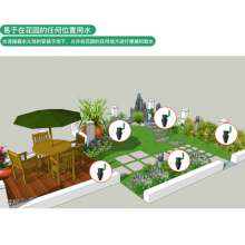 1寸塑料取水阀 PE快速取水器 方便体水龙头园林草坪绿化取水阀