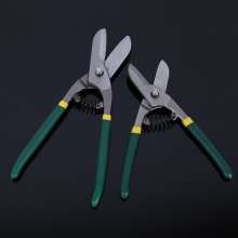 German-style tin snips Industrial grade stainless steel tin sheet metal scissors with plastic handle tin snips Labor-saving scissors