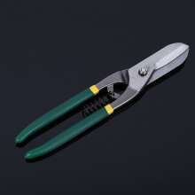 German-style tin snips Industrial grade stainless steel tin sheet metal scissors with plastic handle tin snips Labor-saving scissors