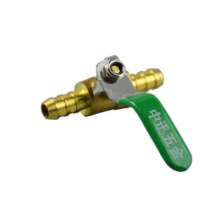 Copper ball valve for gas, gas valve, natural gas water heater ball valve, straight-through valve with inner and outer wire, factory direct sales