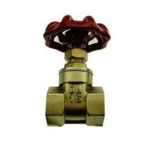 Thickened brass gate valve, gas valve, tap water switch, threaded water pipe valve, threaded type, factory supply