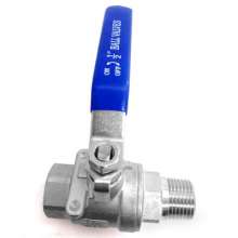 304 internal and external wire ball valve stainless steel two-piece water valve switch internal and external thread 4 points/6 points/1 inch