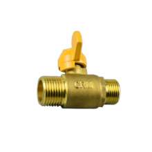 Copper ball, copper rod, gas special inner and outer wire ball valve, double outer wire gas valve, butterfly handle, long handle ball valve, gas switch
