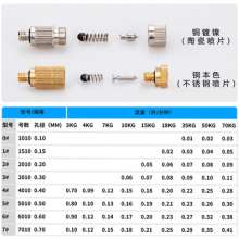 High-pressure atomizing nozzle, stainless steel sheet textile humidifier nozzle, textile factory farm cooling and dust removal nozzle