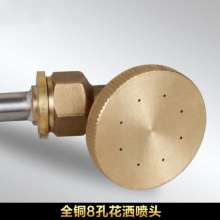 Electric sprayer accessories pesticide sprayer 8 eyes copper shower nozzle fine atomization agricultural high-pressure copper nozzle
