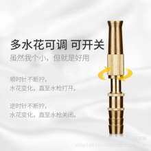 Direct spray gun, multi-function watering, gardening and gardening, copper shower, high pressure car wash, household cleaning, car brush, nozzle