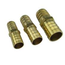 One word straight through the pagoda, straight plug Φ6 8 10 trachea straight plug pagoda connector, fast copper pneumatic connector