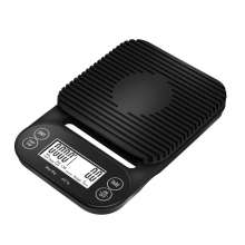 Hand-punched electronic coffee scale. Weighing. Accurate timing 0.1g. Kitchen multifunctional heat-insulating food scale baking scale