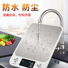 High-precision household kitchen small electronic scale. Scale .10kg/1g stainless steel platform scale with front waterproof bakery food gram scale
