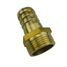 Copper 6-point outer wire pagoda joint 8mm outer wire pagoda nozzle butt straight through thickened water pipe joint factory direct sales