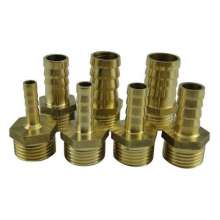 4 points copper outer wire pagoda connector thickened 25mm outer tooth pagoda nozzle water pipe gas connector green head