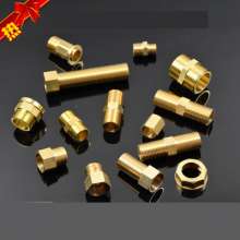 4 points copper to wire lengthened butt joint direct double outer wire joint straight through inner butt thickened 15 factory direct sales