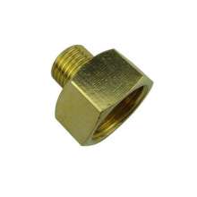 Copper inner and outer wire direct 4 points change 2 points inner and outer teeth copper direct straight through reducing reducing equal diameter joint copper fittings