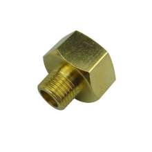 Copper inner and outer wire direct 4 points change 2 points inner and outer teeth copper direct straight through reducing reducing equal diameter joint copper fittings