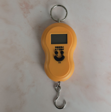 Portable mini portable scale. Scale. Electronic scale 50kg gourd-shaped portable scale with hook express weighing hand scale. Electronic scale