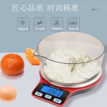 Household kitchen scales, food scales, rechargeable electronic scales, baking scales, stainless steel electronic platform scales, high-precision weighing scales in grams