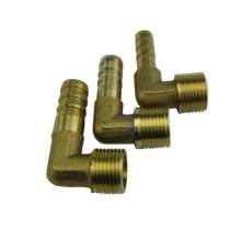 3 points outer wire pagoda elbow pagoda nozzle copper outer teeth right angle pagoda joint trachea joint green head