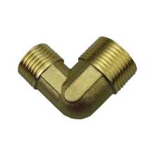 6 points outer wire to 4 points outer wire elbow, reducer double outer wire copper joint, copper elbow, 90 degree right angle elbow with outer teeth