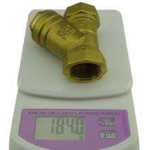 All copper Y-type filter filter valve Y-type copper tap water filter 4 points 6 points 1 inch plumbing fittings filter